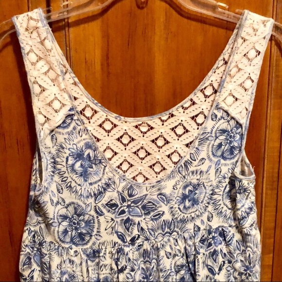 πΊπHPππΊ Free People Dorothy Babydoll Lace Top - Picture 10 of 11